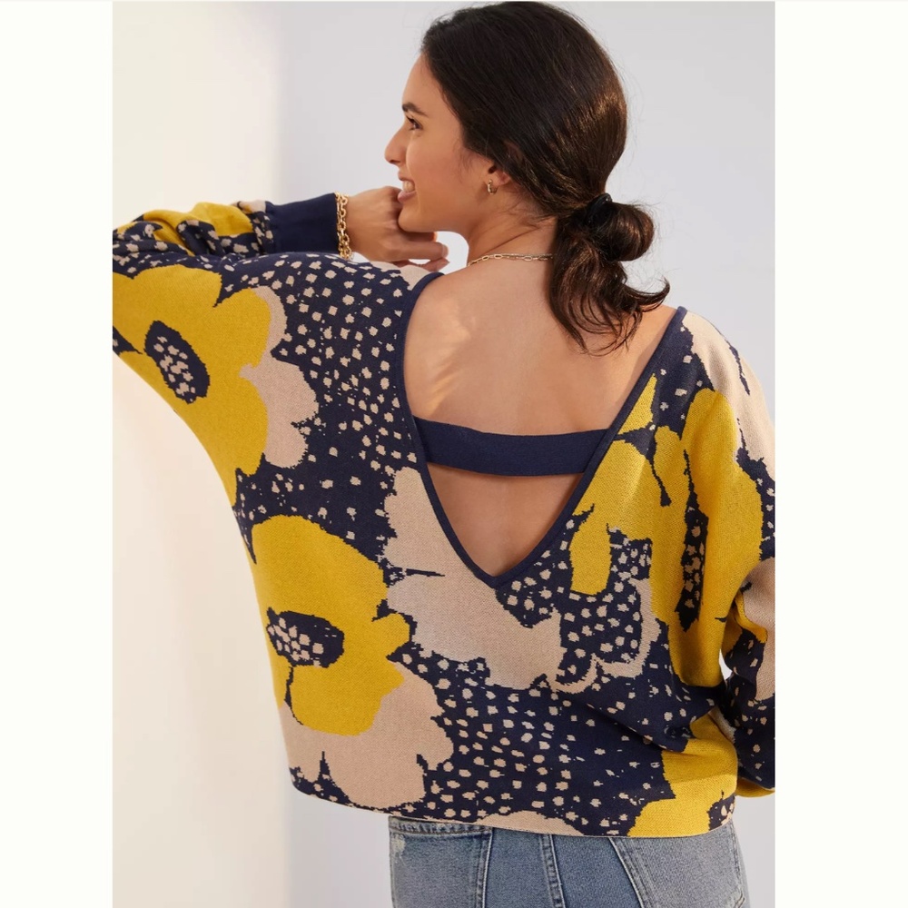 Daily Practice by Anthropologie Slouchy Boat Neck Sweater